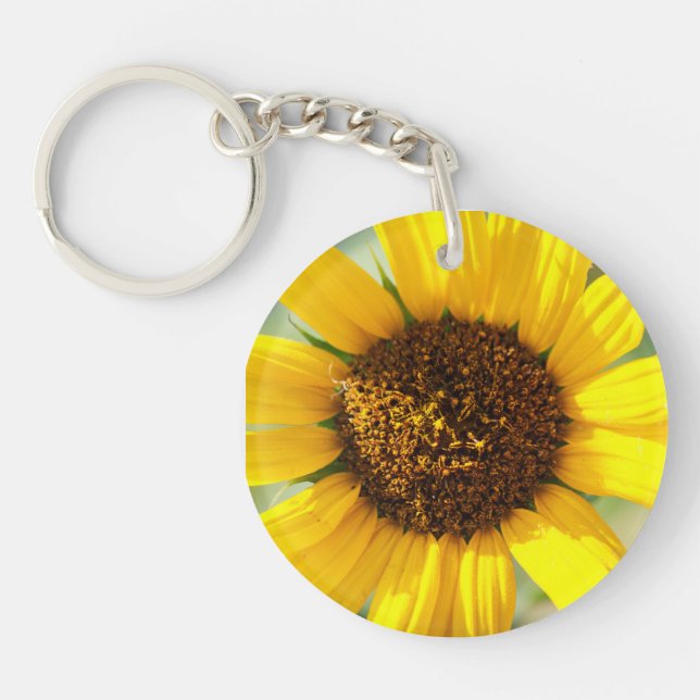 Sonnenblumen  schlüsselanhänger (Vorderseite)