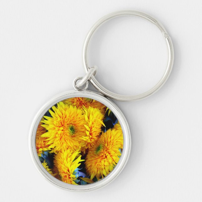 Sonnenblumen Schlüsselanhänger (Vorne)