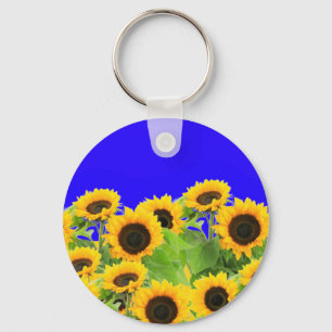 Sonnenblumen Schlüsselanhänger