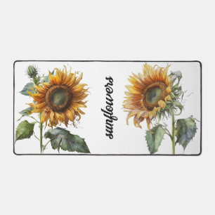 Sonnenblumen Schreibtischunterlage