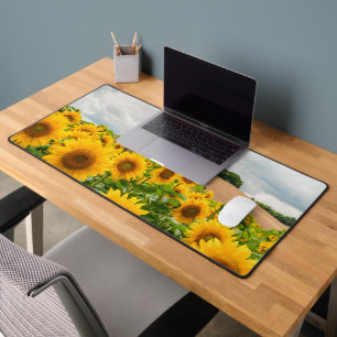 Sonnenblumen Schreibtischunterlage
