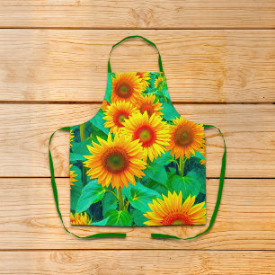 Sonnenblumen Schürze