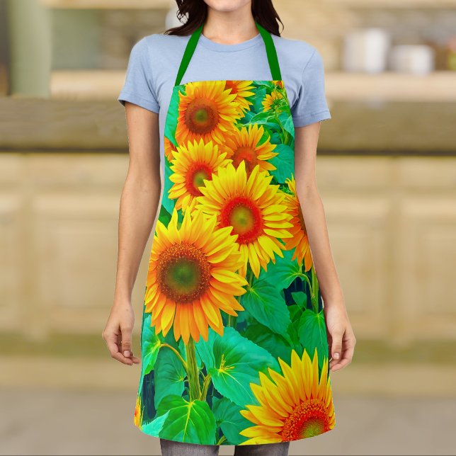 Sonnenblumen Schürze (Von Creator hochgeladen)