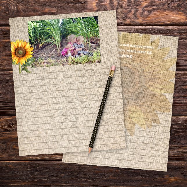 Sonnenblumen Scrapbook Papier Benutzerdefiniertes  (Von Creator hochgeladen)
