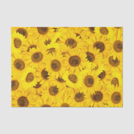 Sonnenblumen Seidenpapier