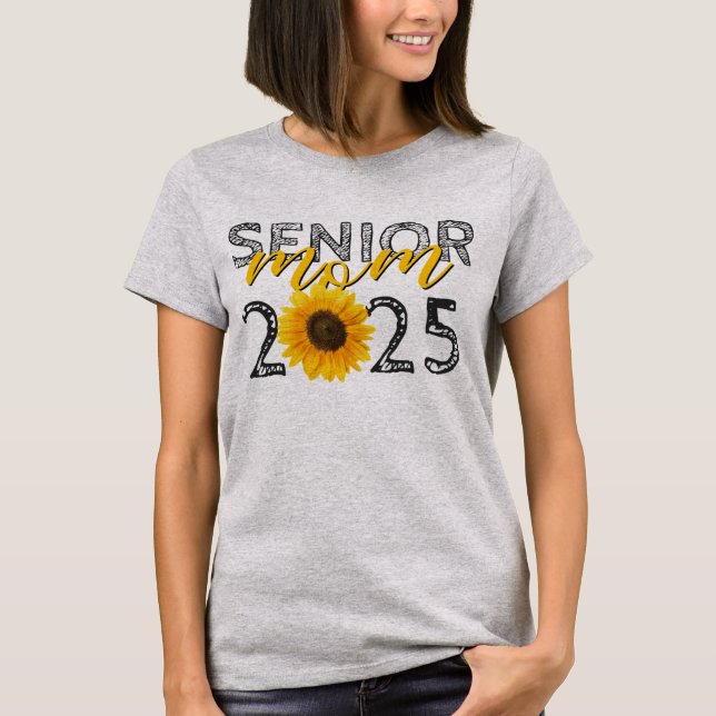 Sonnenblumen Senior Mama T - Shirt (Vorderseite)