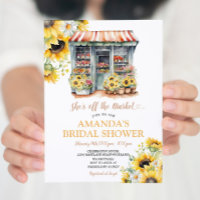 Sonnenblumen Sie ist vom Brautparty