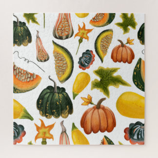 Sonnenblumen Sommer: Vintages Wasserfarbenmuster Puzzle