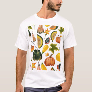 Sonnenblumen Sommer: Vintages Wasserfarbenmuster T-Shirt