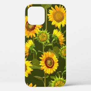 Sonnenblumen Sommernahtloses Muster Case-Mate iPhone Hülle