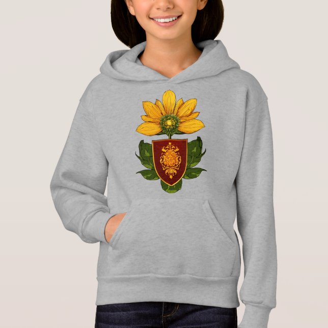 Sonnenblumen & Sonne - Symbol für Optimismus und W Hoodie (Vorderseite)
