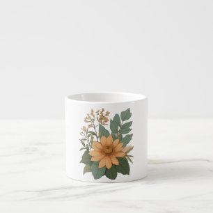 Sonnenblumen Sonnenaufgang Spezialität Espresso Ta Espressotasse
