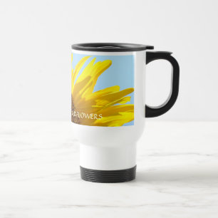 SONNENBLUMEN, SONNENBLUMEN KAFFEE TASSE REISE MUGS