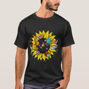 Sonnenblumen Sonnensystem T-Shirt