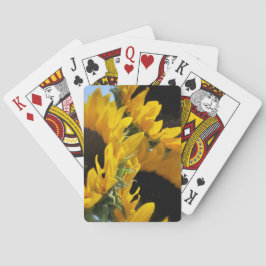 Sonnenblumen Spielkarten