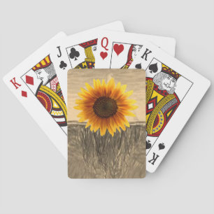 Sonnenblumen Spielkarten-Deck Spielkarten
