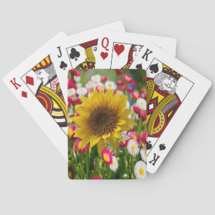 Sonnenblumen Spielkarten-Deck Spielkarten