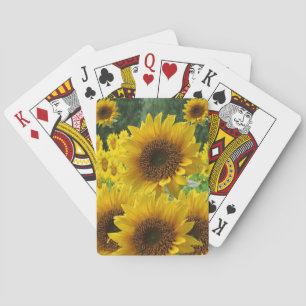 Sonnenblumen Spielkarten-Deck Spielkarten