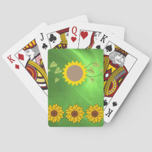 Sonnenblumen Spielkarten-Deck Spielkarten