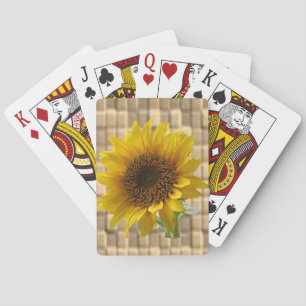 Sonnenblumen Spielkarten-Deck Spielkarten