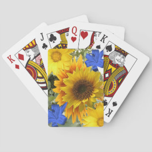 Sonnenblumen Spielkarten-Deck Spielkarten