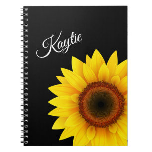 Sonnenblumen Spiral Custom Notebook Notizblock