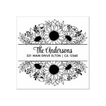 Sonnenblumen Split Monogram Theme