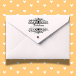 Sonnenblumen Split Monogram Theme Gummistempel