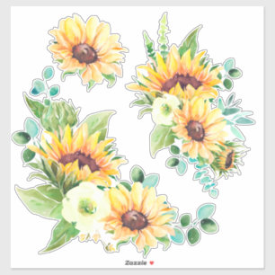 Sonnenblumen Sticker
