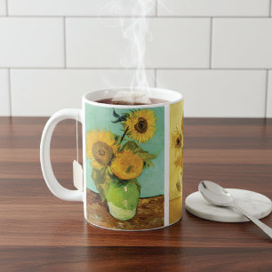 Sonnenblumen Still Life Vincent van Gogh Tasse