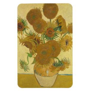 Sonnenblumen, Stillleben Ölgemälde, Van Gogh Magnet