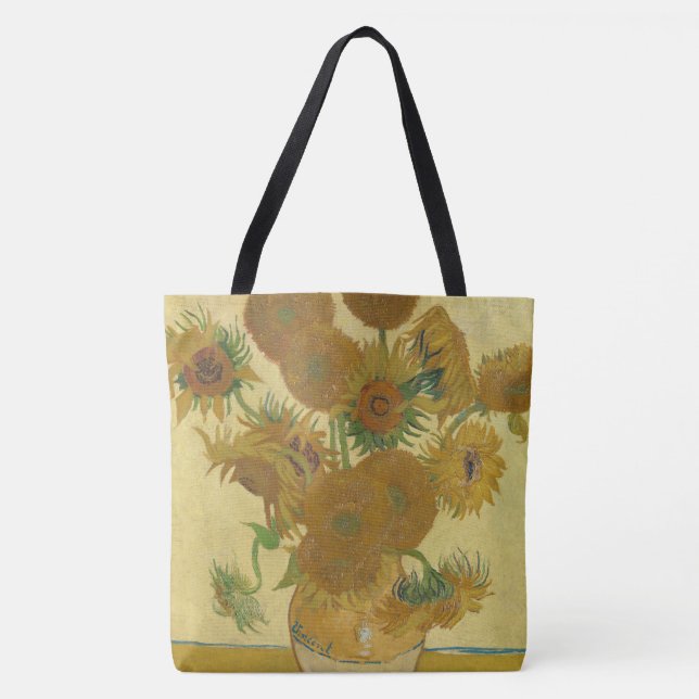 Sonnenblumen, Stillleben Ölmalerei, Van Gogh (Vorderseite)