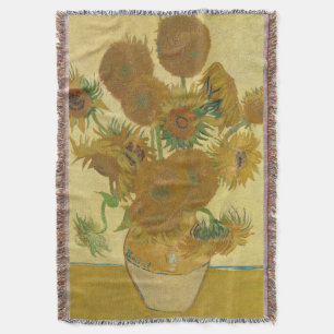 Sonnenblumen, Stillleben Ölmalerei, Van Gogh Decke