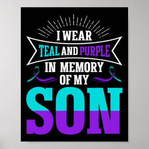 Sonnenblumen Suizidprävention Selbstmord Bewusstse Poster