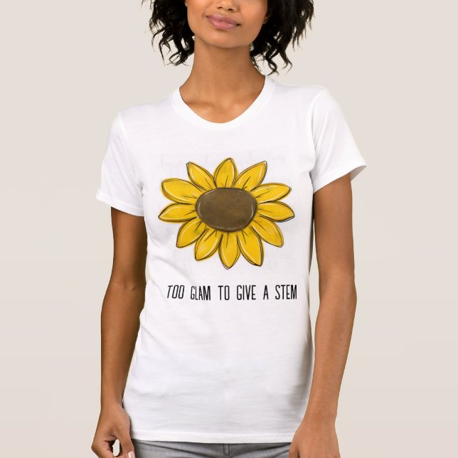 Sonnenblumen Süßes T-Shirt (Vorderseite)