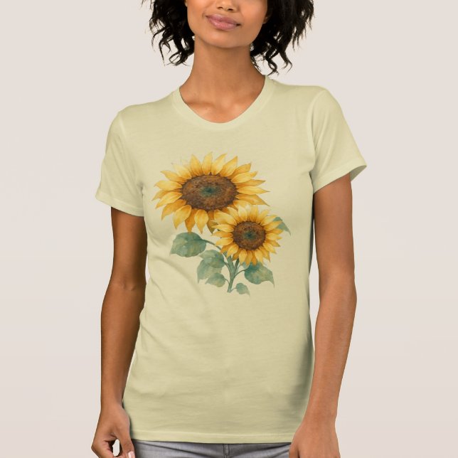Sonnenblumen T-Shirt (Vorderseite)
