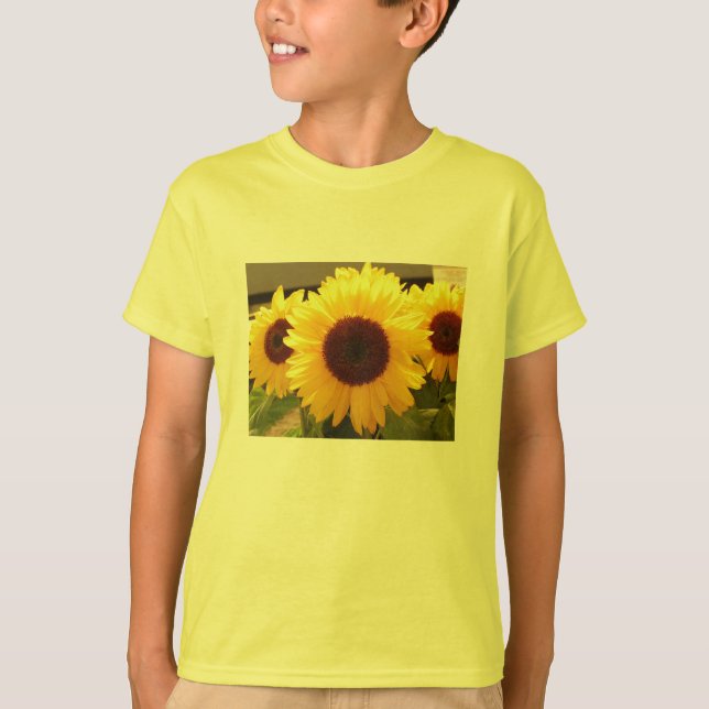 Sonnenblumen T-Shirt (Vorderseite)