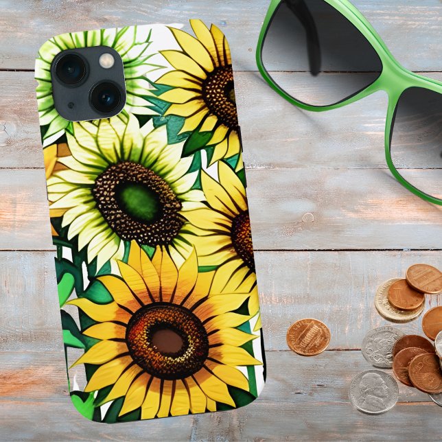 Sonnenblumen-Tapete Case-Mate iPhone Hülle (Von Creator hochgeladen)