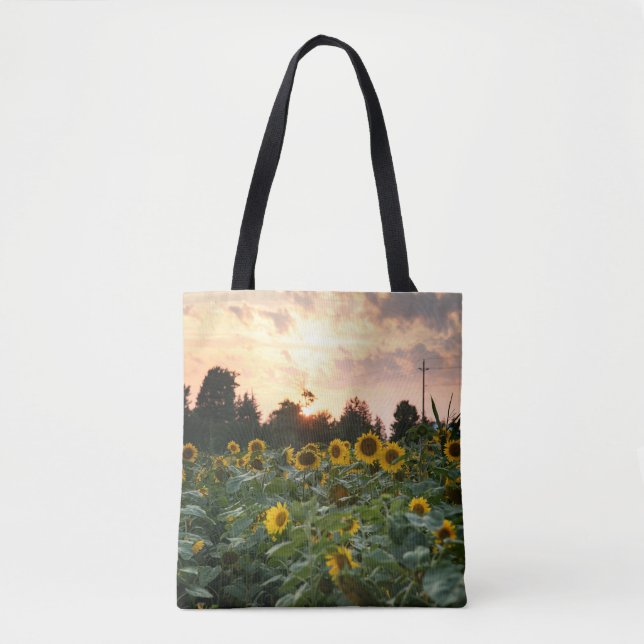 Sonnenblumen-Tasche (Vorderseite)