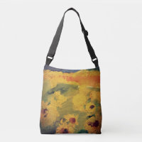 Sonnenblumen, Tasche der Blumenbemalung