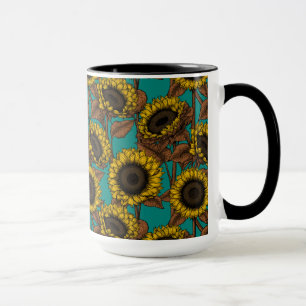 Sonnenblumen Tasse