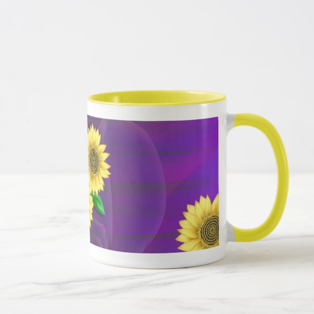 Sonnenblumen Tasse (Rechts)