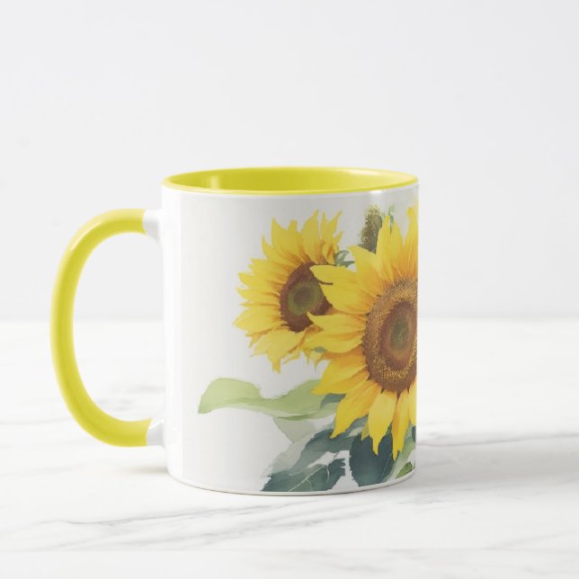 Sonnenblumen Tasse (Links)