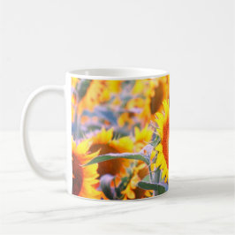 Sonnenblumen Tasse Foto Tasse