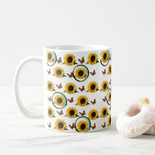 Sonnenblumen-Tasse Kaffeetasse