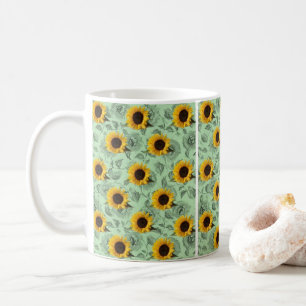 Sonnenblumen-Tasse Kaffeetasse