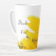 Sonnenblumen-Tasse, personalisiert