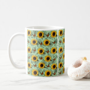 Sonnenblumen-Tasse Tasse