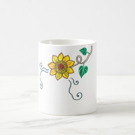 Sonnenblumen-Tasse Tasse