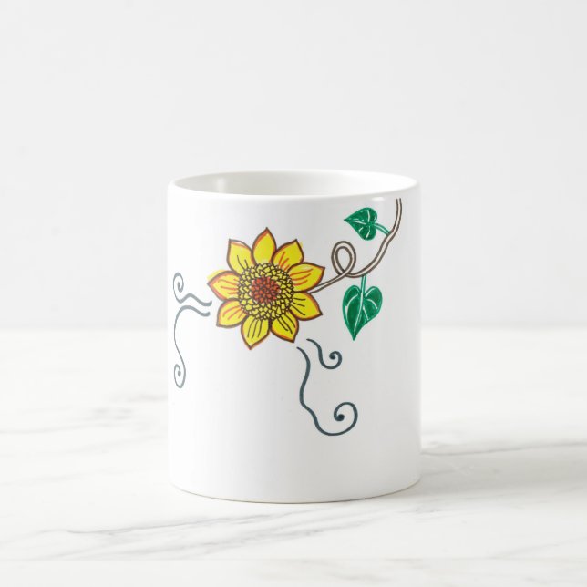 Sonnenblumen-Tasse Tasse (Mittel)